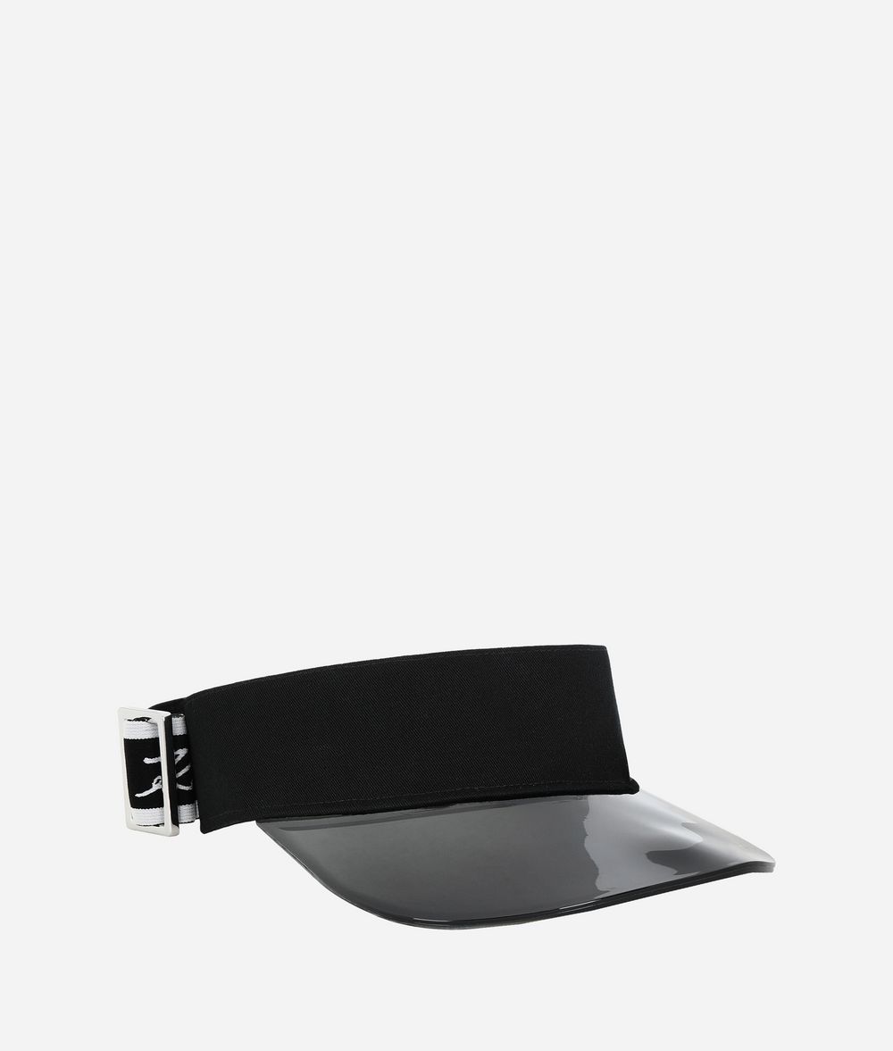 KARL LAGERFELD K/Ikonik Visor Hat Woman f