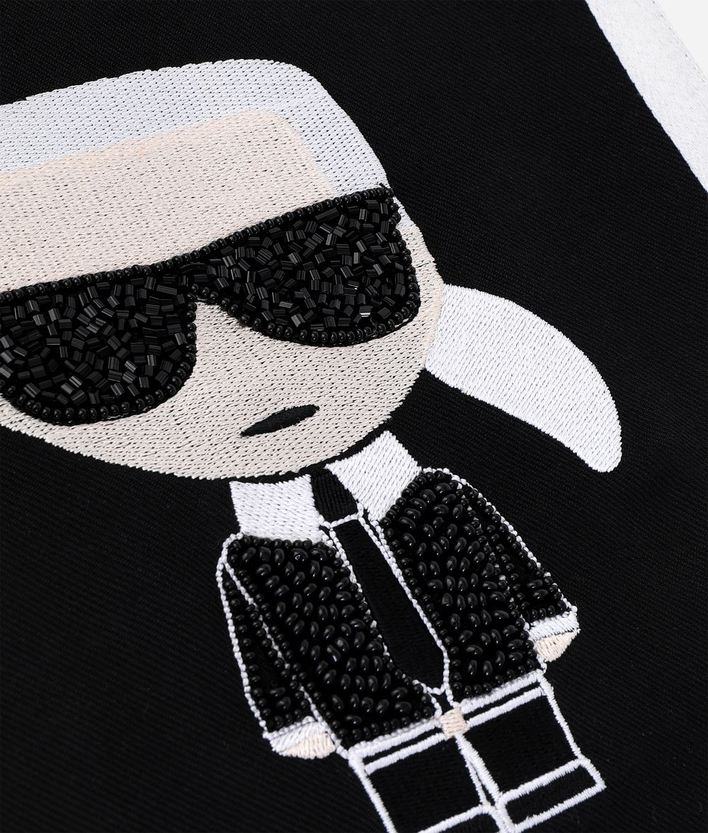KARL LAGERFELD K/Ikonik Silk Scarf Scarf Woman r