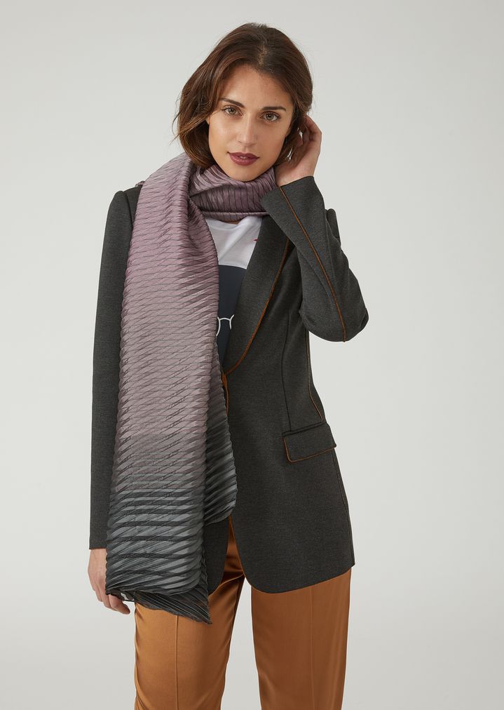 Estola de tejido plisado Estola de tejido plisado