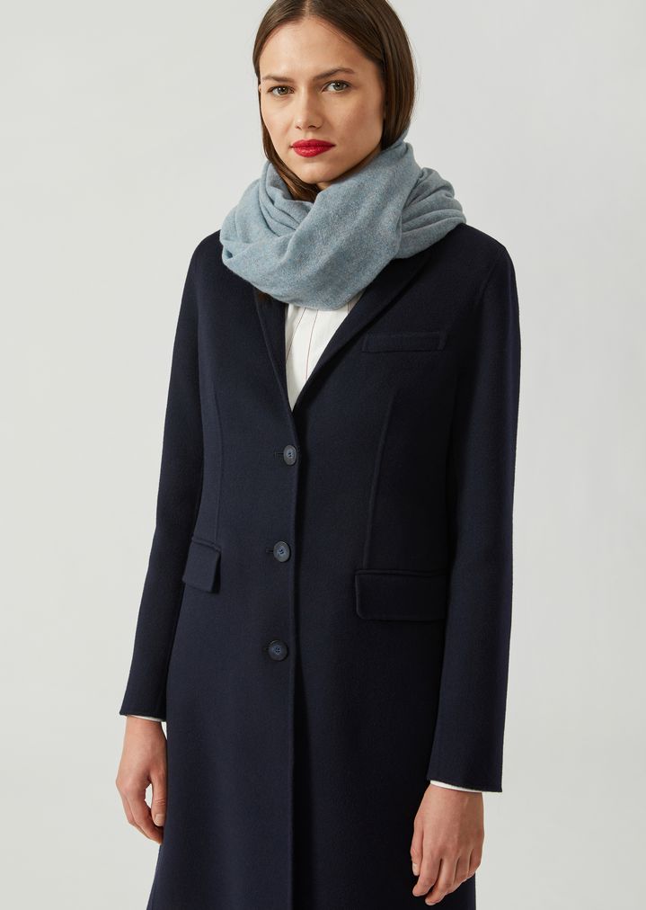 Bufanda de cachemir puro con flecos Bufanda de cachemir puro con flecos