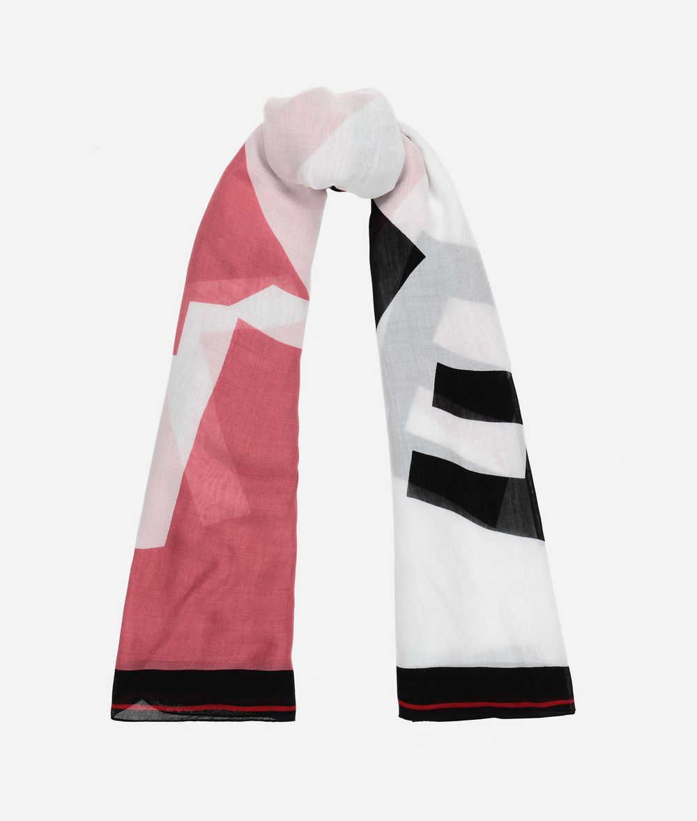 KARL LAGERFELD K/Sporty Halstuch mit Logo-Design Schal Damen r