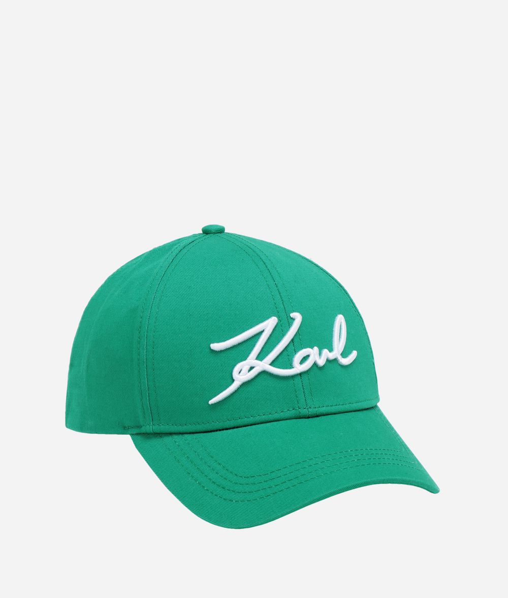 KARL LAGERFELD K/Signature Cap Hat Woman f