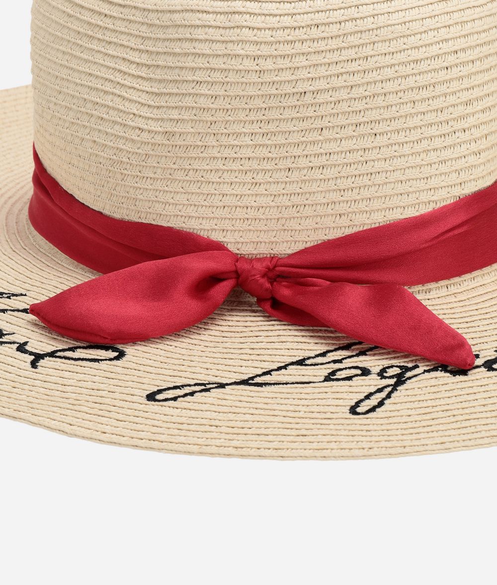 KARL LAGERFELD K/Signature フェドラ ハット レディース d