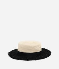KARL LAGERFELD Hat Woman Tweed Fedora f