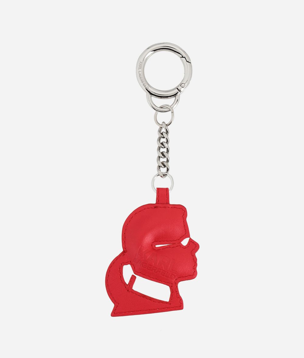KARL LAGERFELD Cameo Keychain Key Chain Woman f