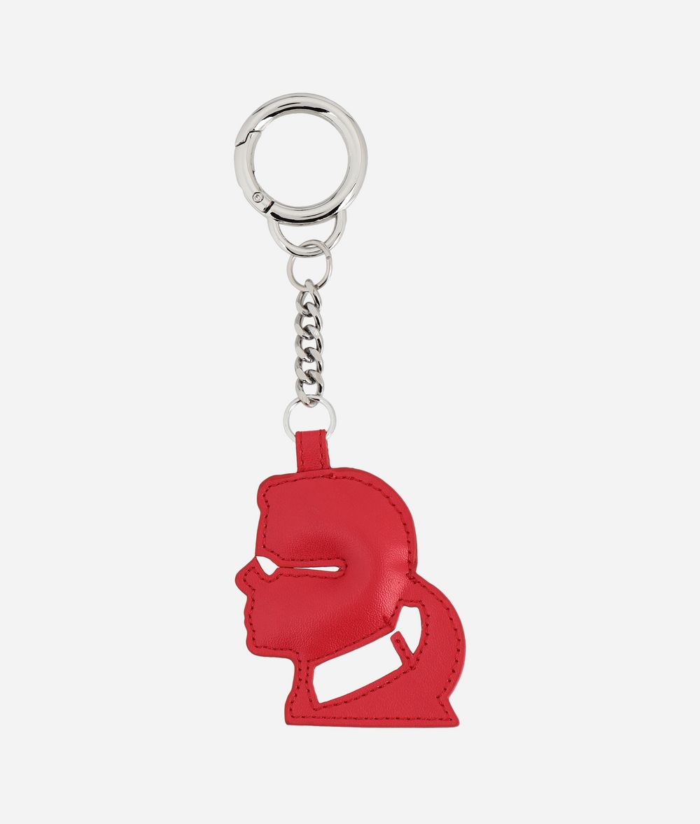 KARL LAGERFELD Cameo Keychain Key Chain Woman r