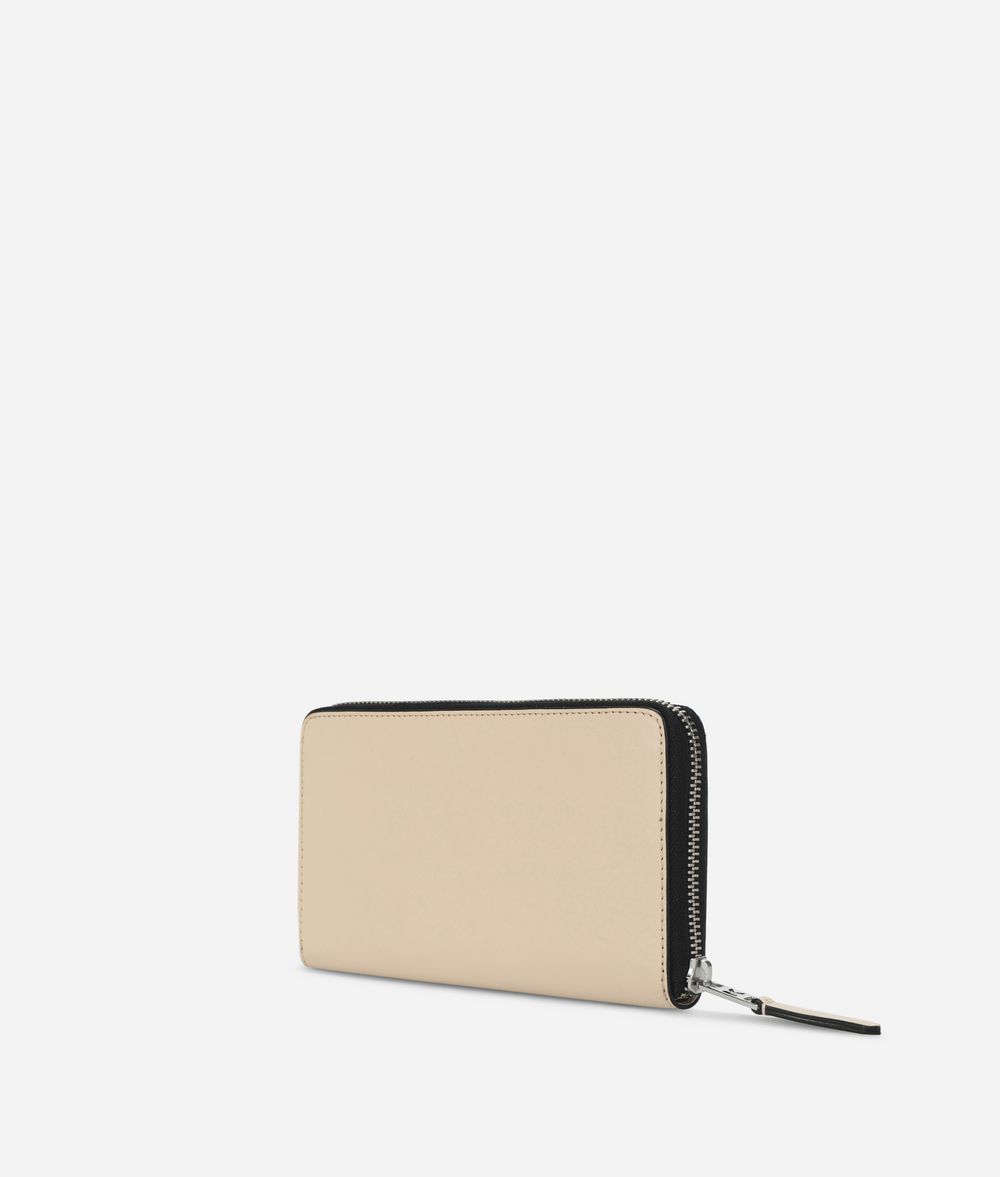 KARL LAGERFELD K/Signature Zip-Around Wallet Wallet Woman d