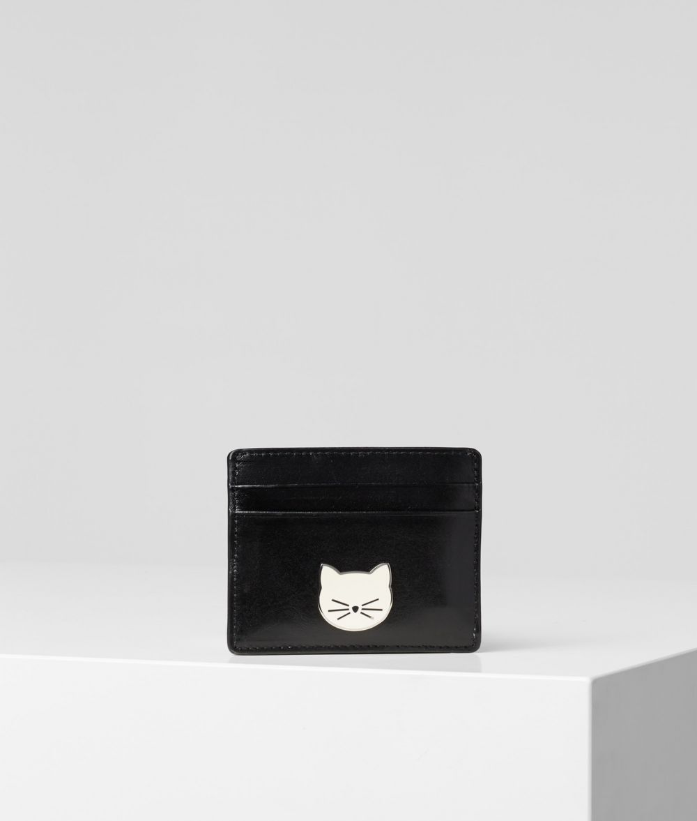 KARL LAGERFELD K/Klassik Pins Card Holder Cardholder Woman f