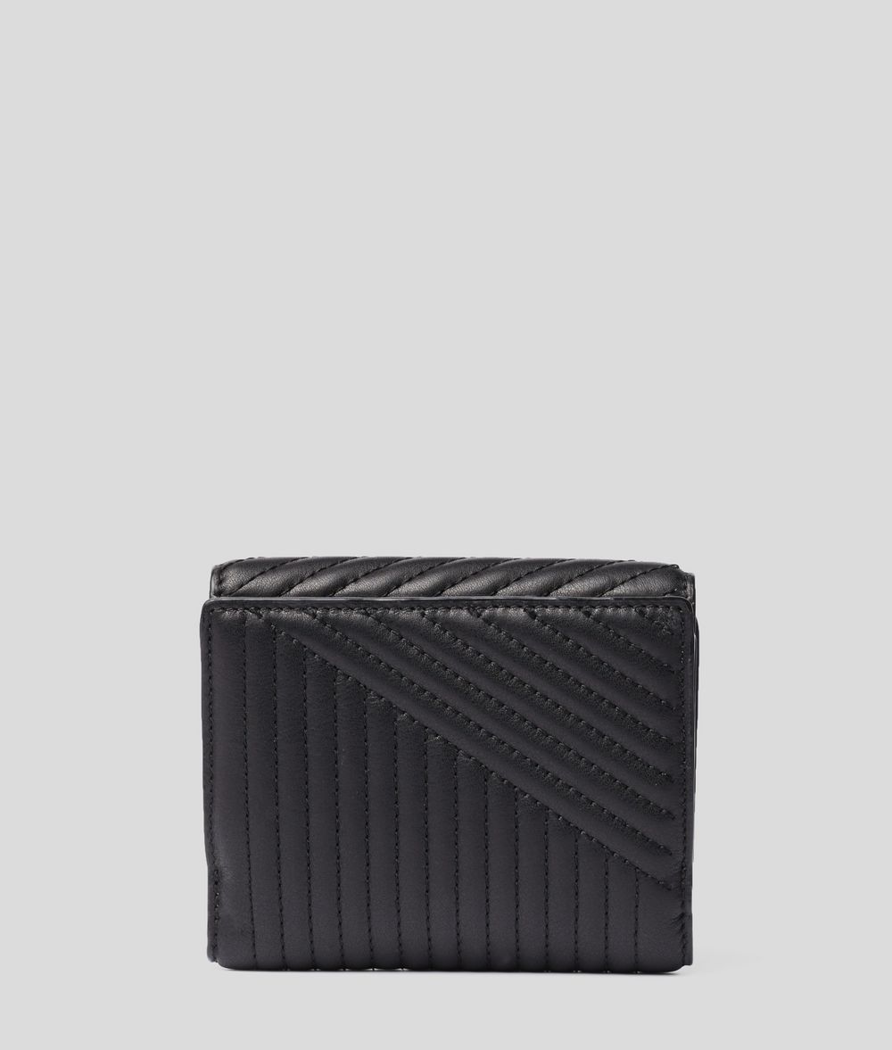 KARL LAGERFELD K/Signature Quilted Wallet Wallet Woman d