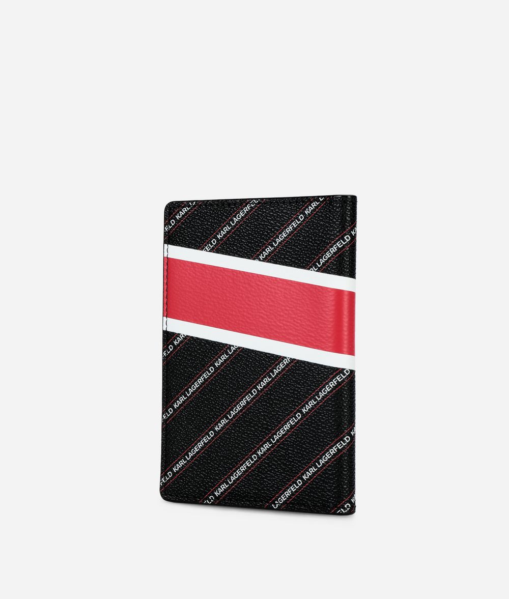 KARL LAGERFELD K/City Passport Holder London Cardholder Woman d