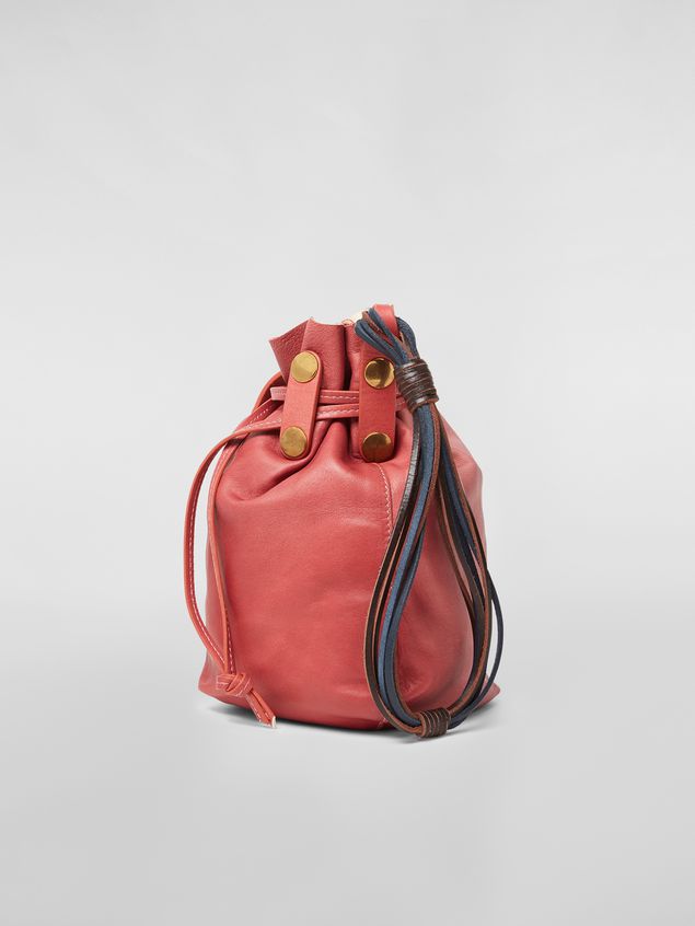 Clutch Marni BINDLE clutch in lambskin Woman