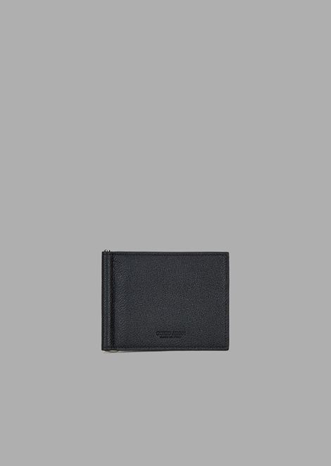 giorgio armani money clip wallet