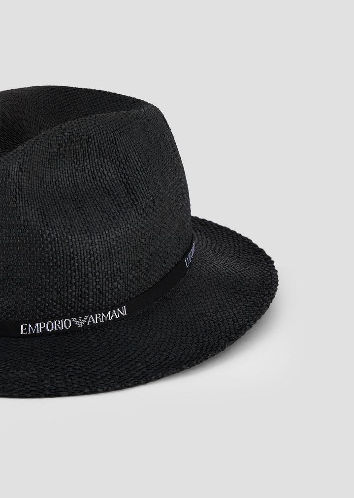 armani fedora hat