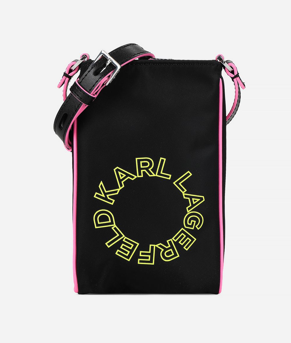 KARL LAGERFELD K/Neon Mini Crossbody Bag Pouch E f