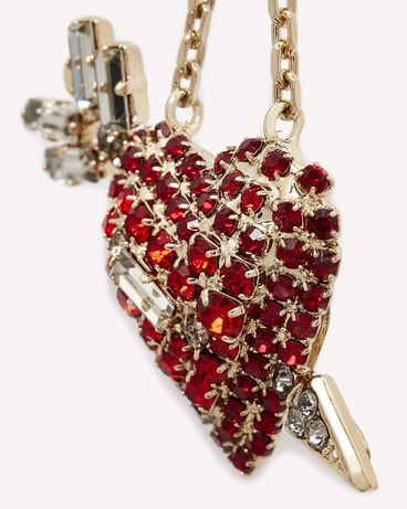 REDValentino HEART ARROW PENDANT EARRINGS