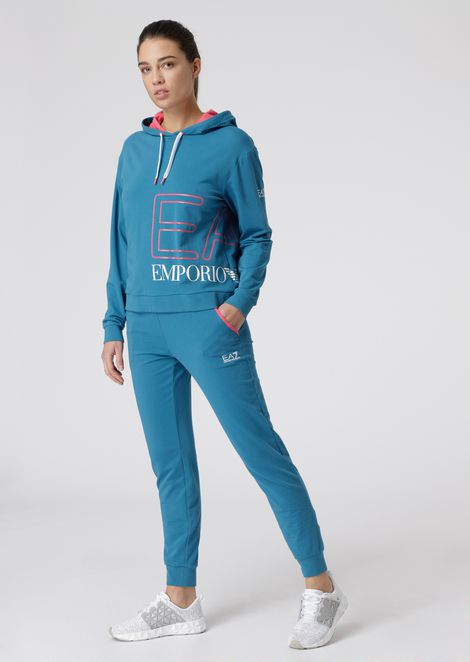 ea7 french terry tracksuit