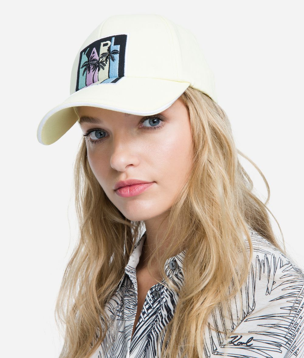 KARL LAGERFELD K/Karlifornia Cap Hat Woman f