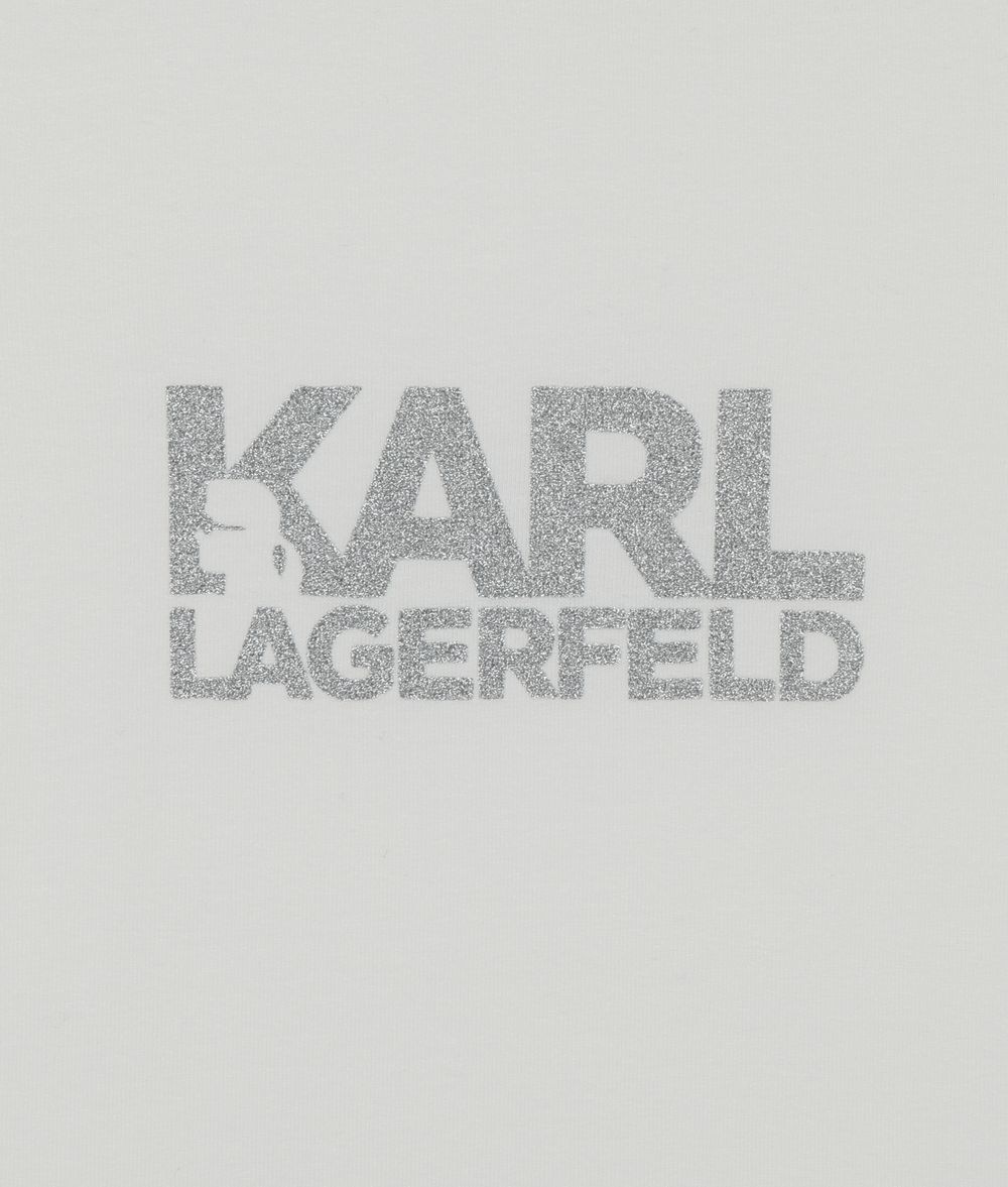 KARL LAGERFELD KARL BLOCK LOGO T-SHIRT Kids’ T-Shirt Woman d