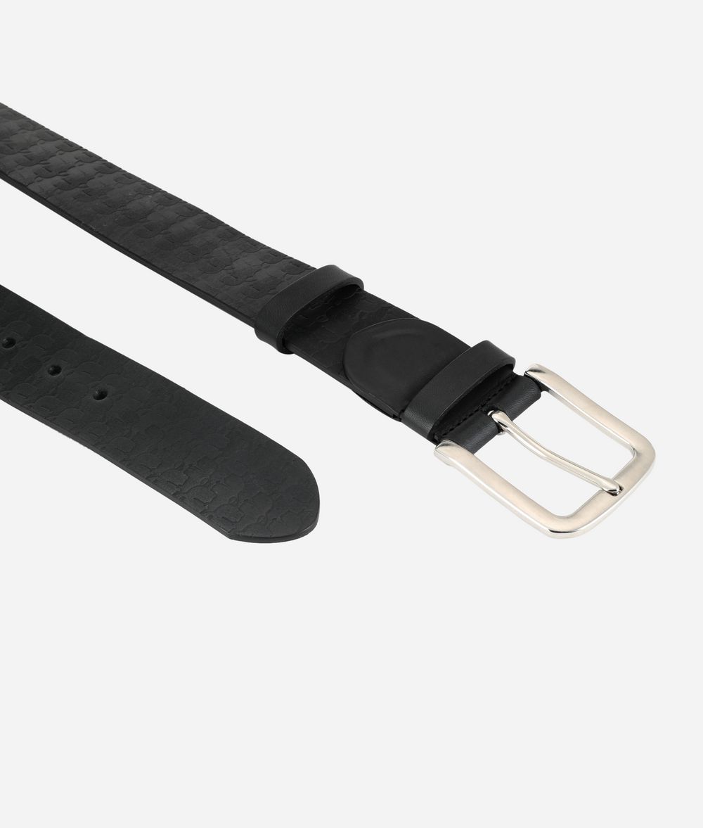 KARL LAGERFELD KARL KAMEO LEATHER BELT Belt Man d