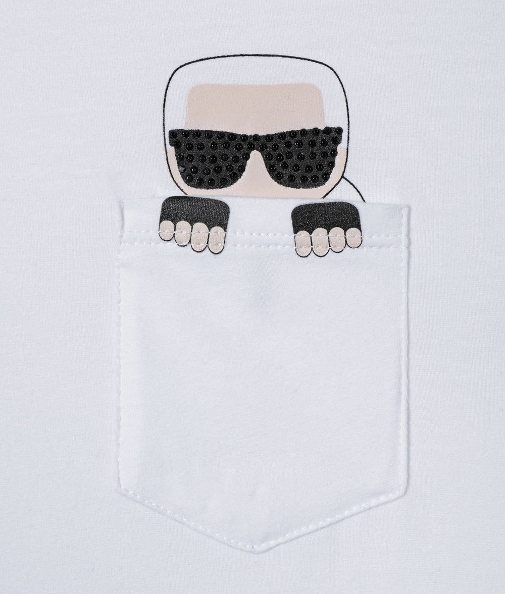 KARL LAGERFELD Karl Pocket T-Shirt Kids’ T-Shirt Woman d
