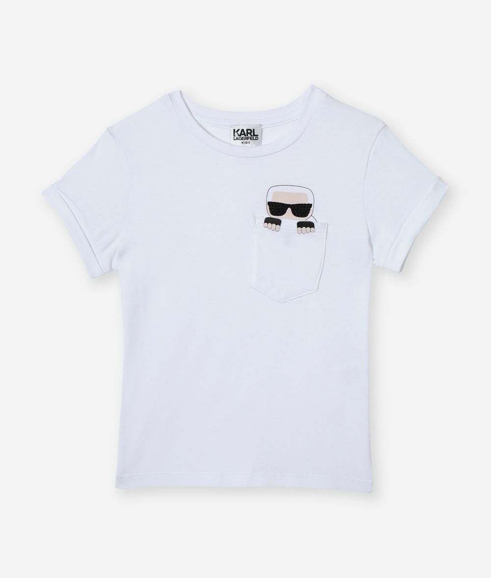 KARL LAGERFELD Karl Pocket T-Shirt Kids’ T-Shirt Woman f