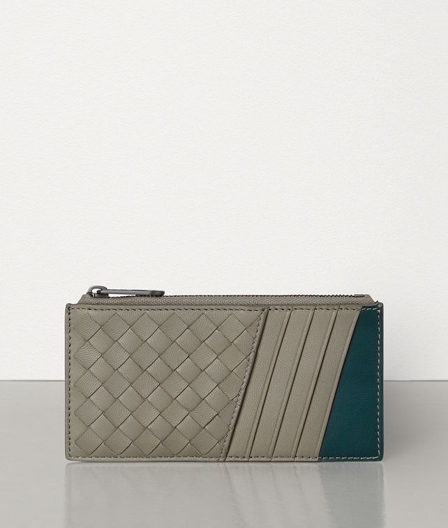 BOTTEGA VENETA PORTA CARTE MEDIO IN INTRECCIATO NAPPA Porta Carte Uomo fp