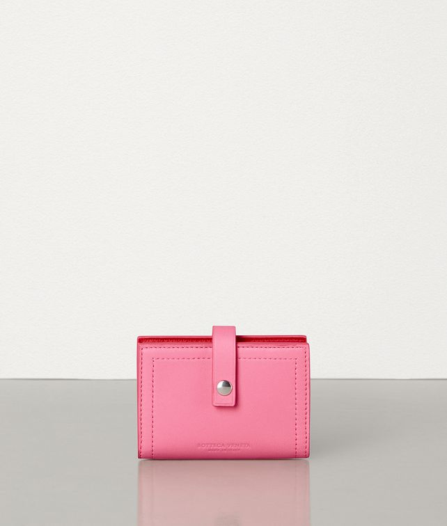BOTTEGA VENETA CARD CASE IN NAPPA AND CALFSKIN Card Case Woman fp
