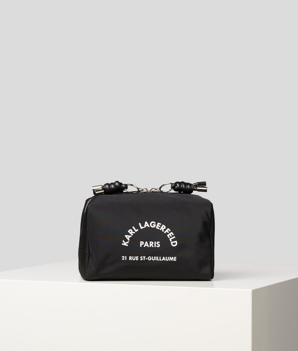 KARL LAGERFELD Rue St Guillaume Toiletry Bag Cosmetic case E f