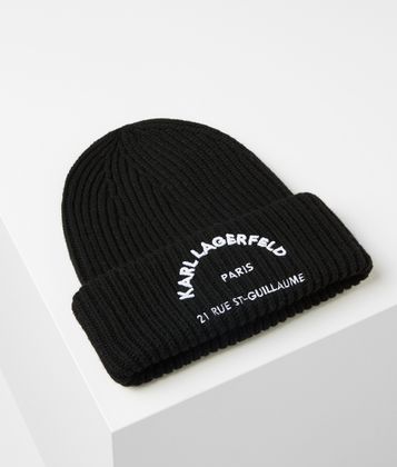 KARL LAGERFELD RUE ST GUILLAUME BEANIE
