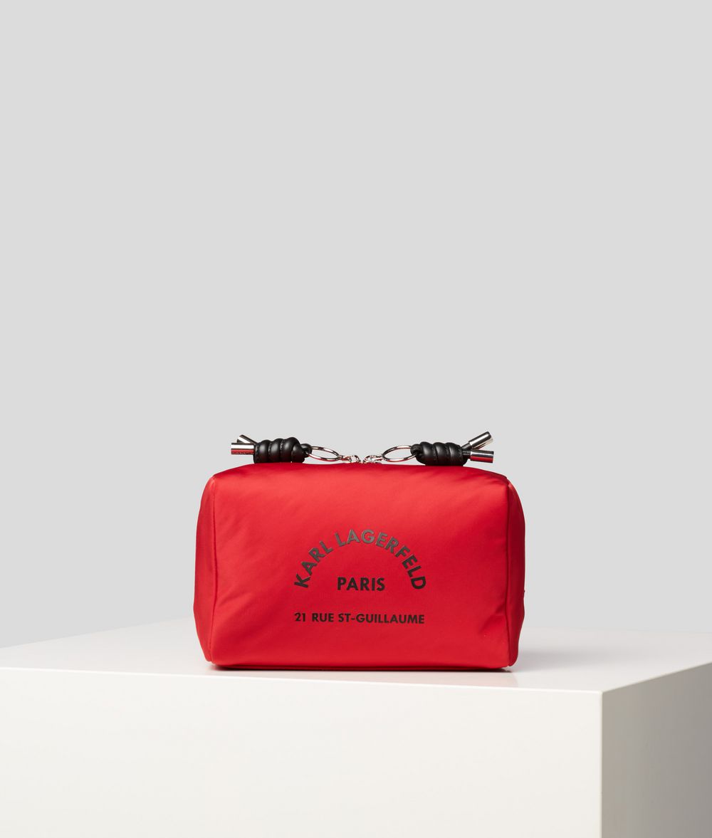 KARL LAGERFELD Rue St Guillaume Toiletry Bag Cosmetic case E f