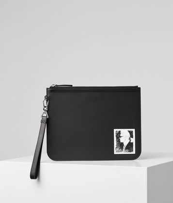 KARL LAGERFELD KARL LEGEND LUXURY CLUTCH