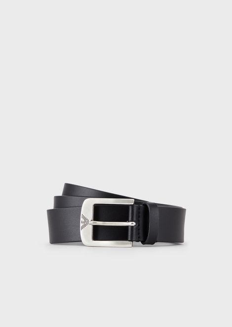 armani embossed belt