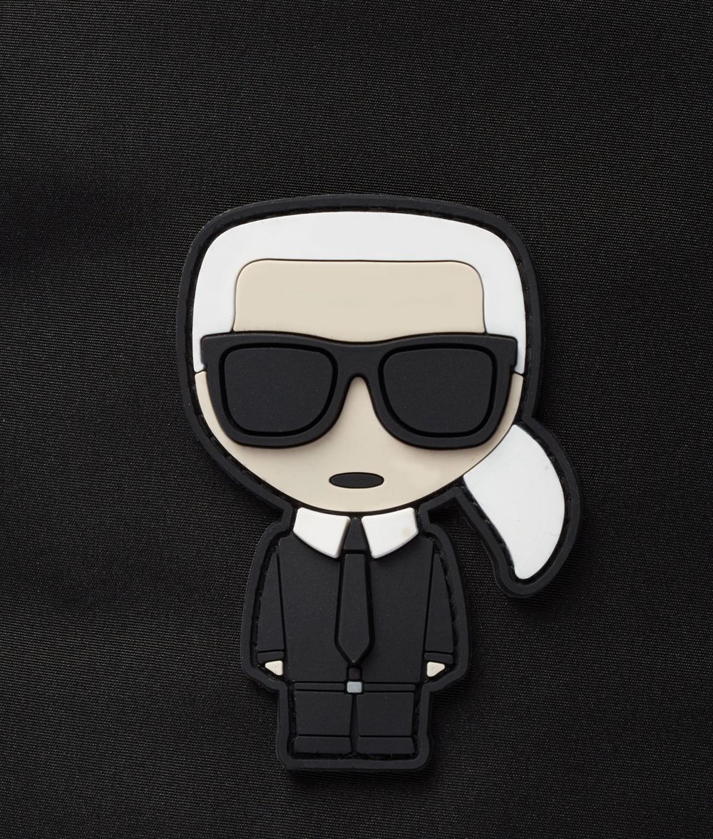 KARL LAGERFELD K/Ikonik Bucket Hat Hat E d
