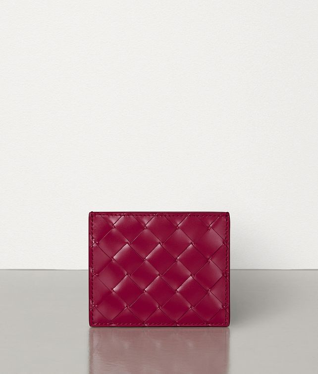 BOTTEGA VENETA CARD CASE IN INTRECCIATO SPAZZOLATO CALF Card Case E fp