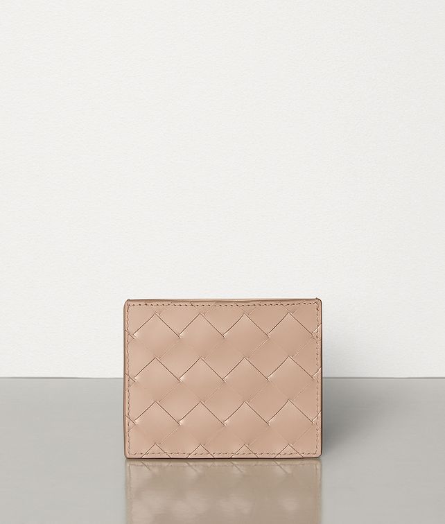 BOTTEGA VENETA CARD CASE IN INTRECCIATO SPAZZOLATO CALF Card Case E fp