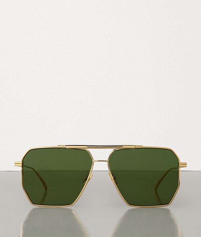 BOTTEGA VENETA SUNGLASSES IN METAL Sunglasses Man fp
