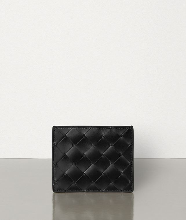 BOTTEGA VENETA CARD CASE IN INTRECCIATO SPAZZOLATO CALF Card Case Man fp