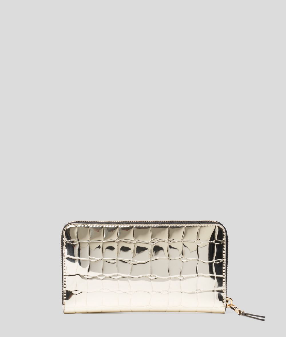 KARL LAGERFELD K/Signature Zipped Wallet Wallet Woman d