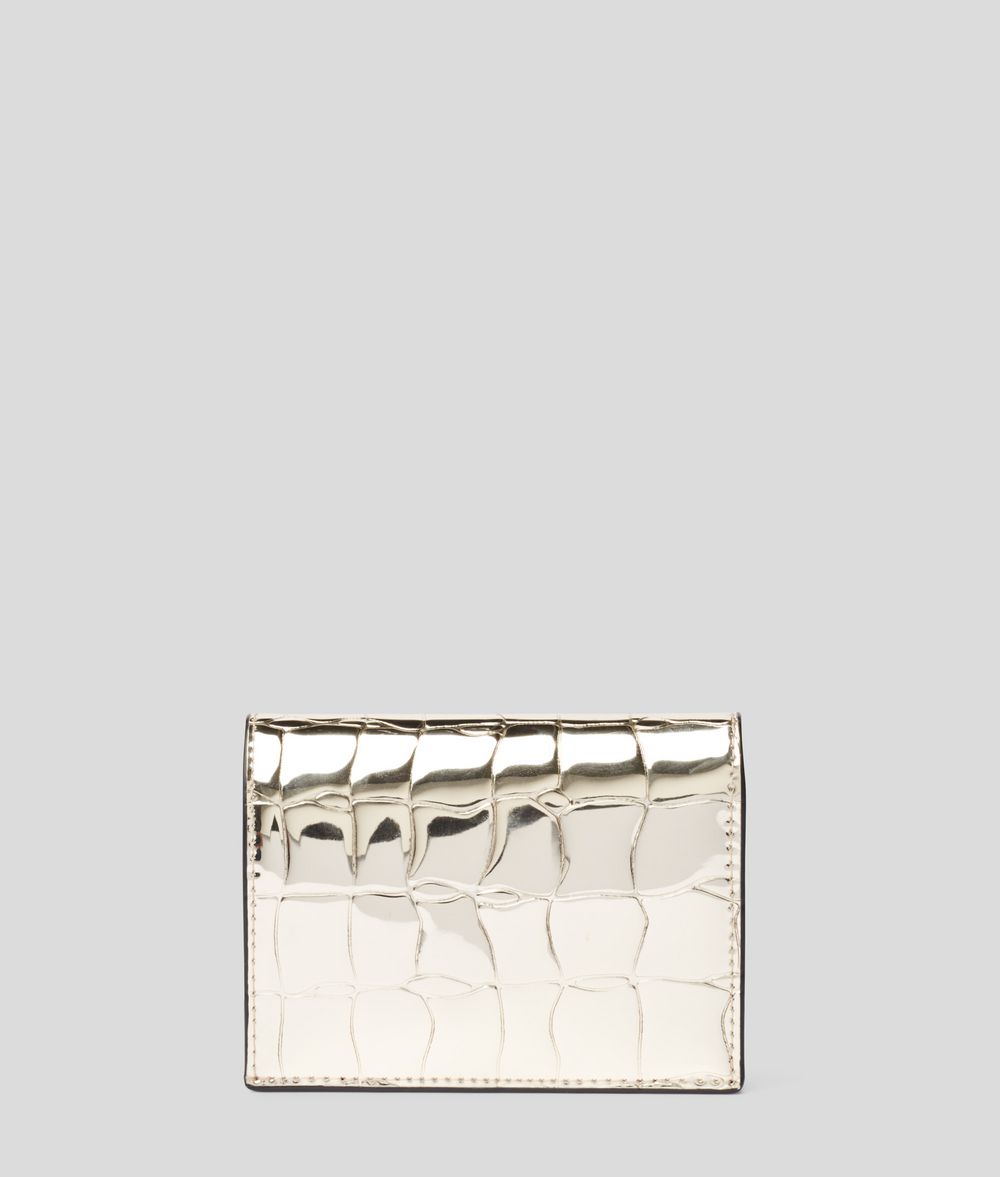 KARL LAGERFELD K/Signature Fold Wallet Wallet Woman d