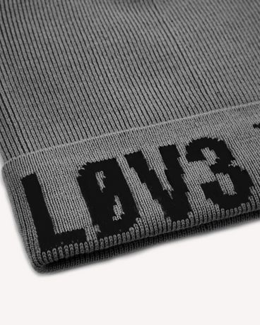 REDValentino "Love You" intarsia wool beanie