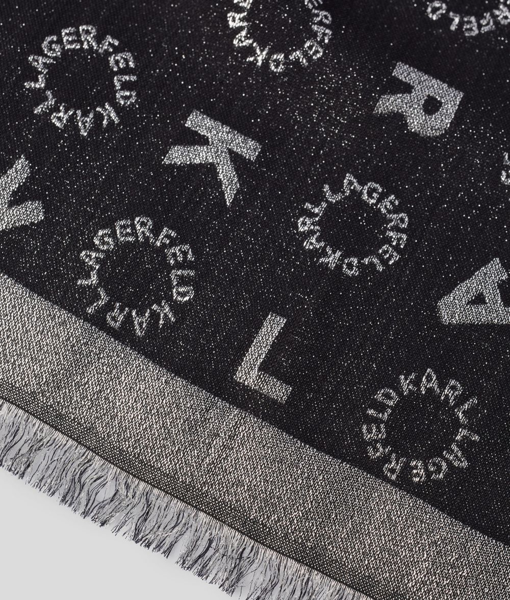 KARL LAGERFELD Жаккардовый шарф K/Signature Шарф Для Женщин r