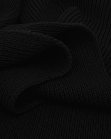 REDValentino Ribbed Wool maxi scarf