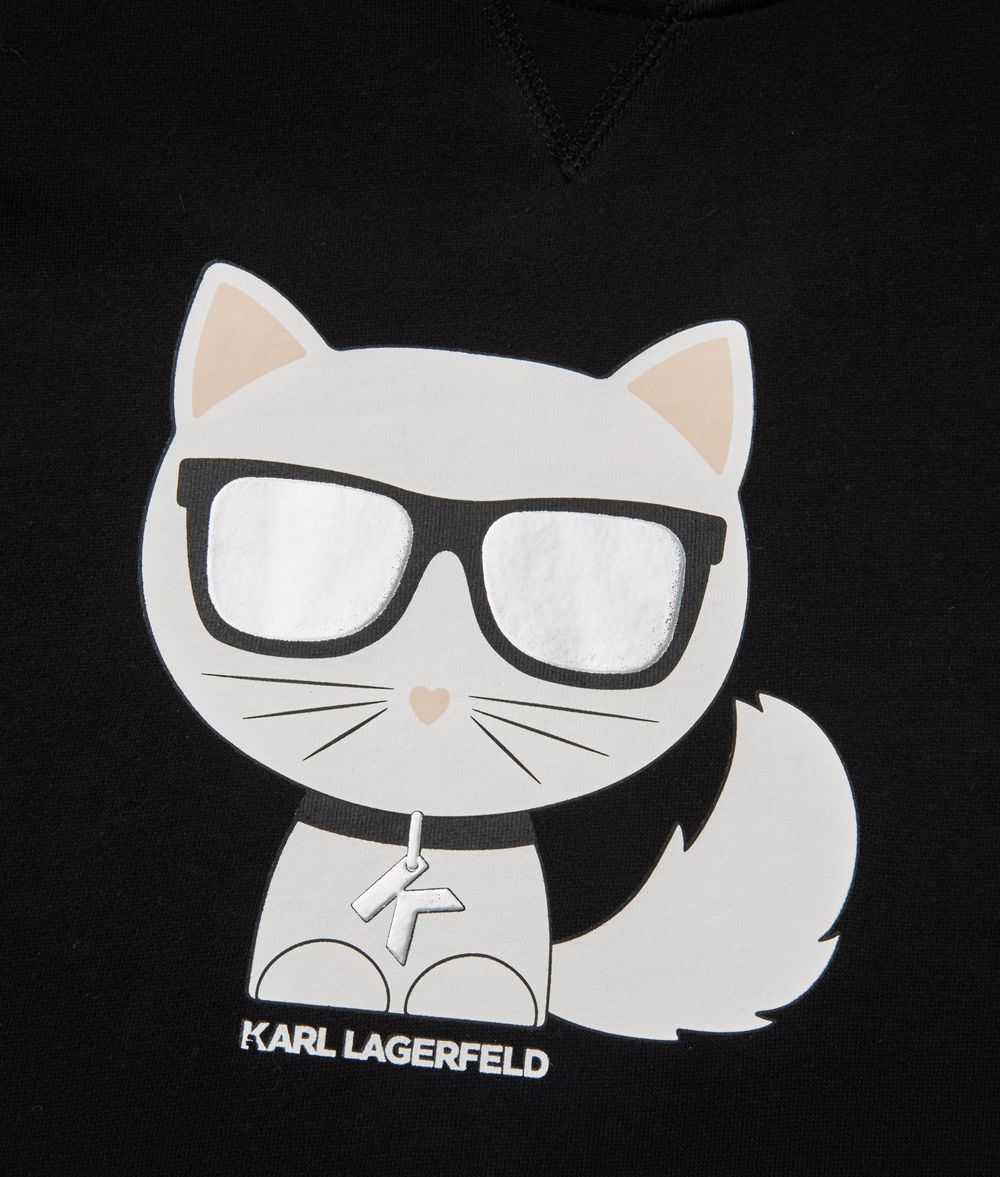 KARL LAGERFELD Choupette Sweat Dress Kids’ Dress Woman d
