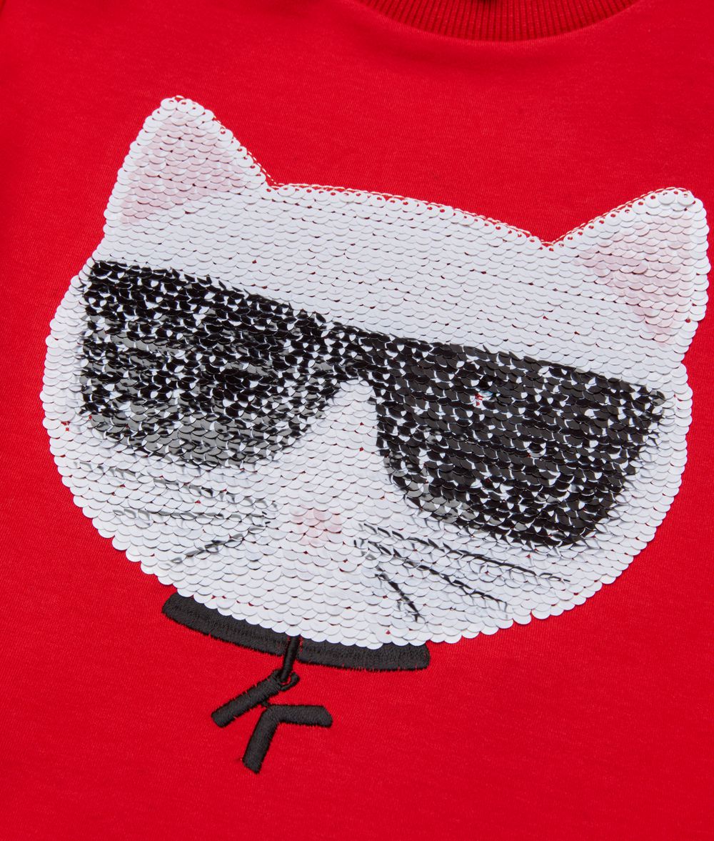 KARL LAGERFELD K/Ikonik Choupette Dress Kids’ Dress Woman d