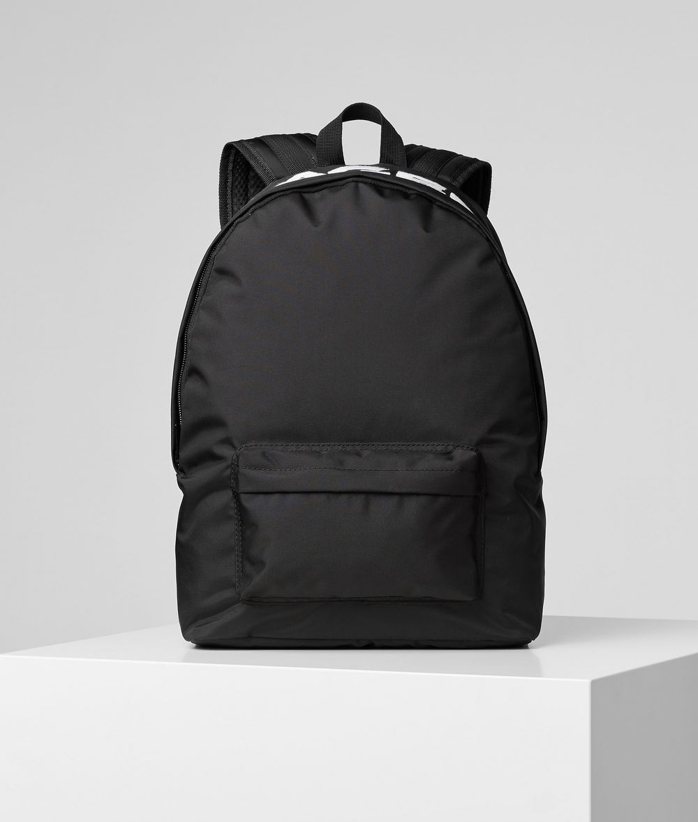 KARL LAGERFELD Logo Backpack Kids’ Bag Man f