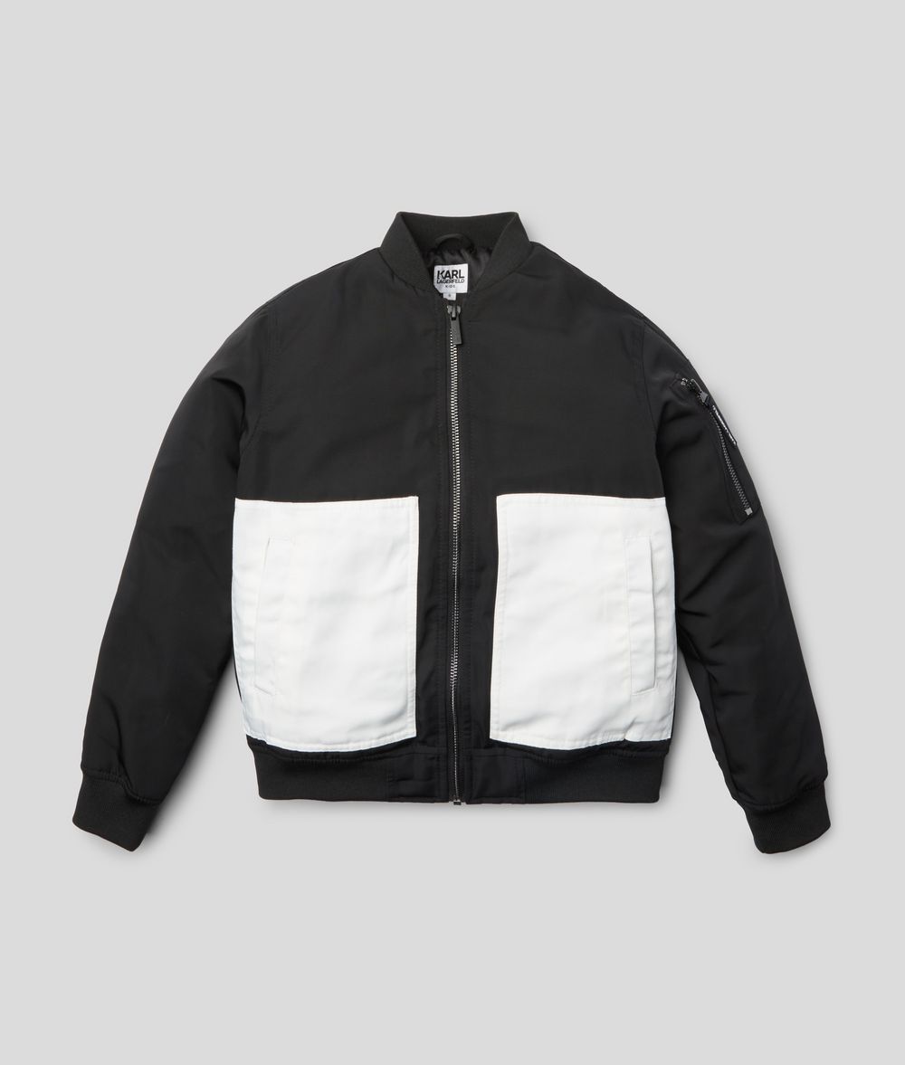 KARL LAGERFELD Circle Logo Jacket Kids’ Jacket Man f