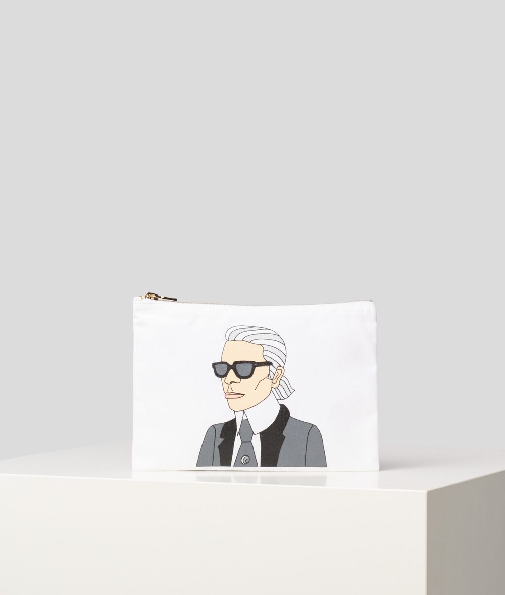 KARL LAGERFELD K/MET Portrait Pouch Pouch Woman f