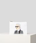 KARL LAGERFELD K/MET PORTRAIT POUCH