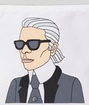 KARL LAGERFELD K/MET PORTRAIT POUCH
