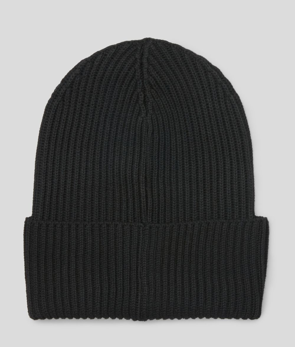 KARL LAGERFELD K/Ikonik Beanie Hat E d